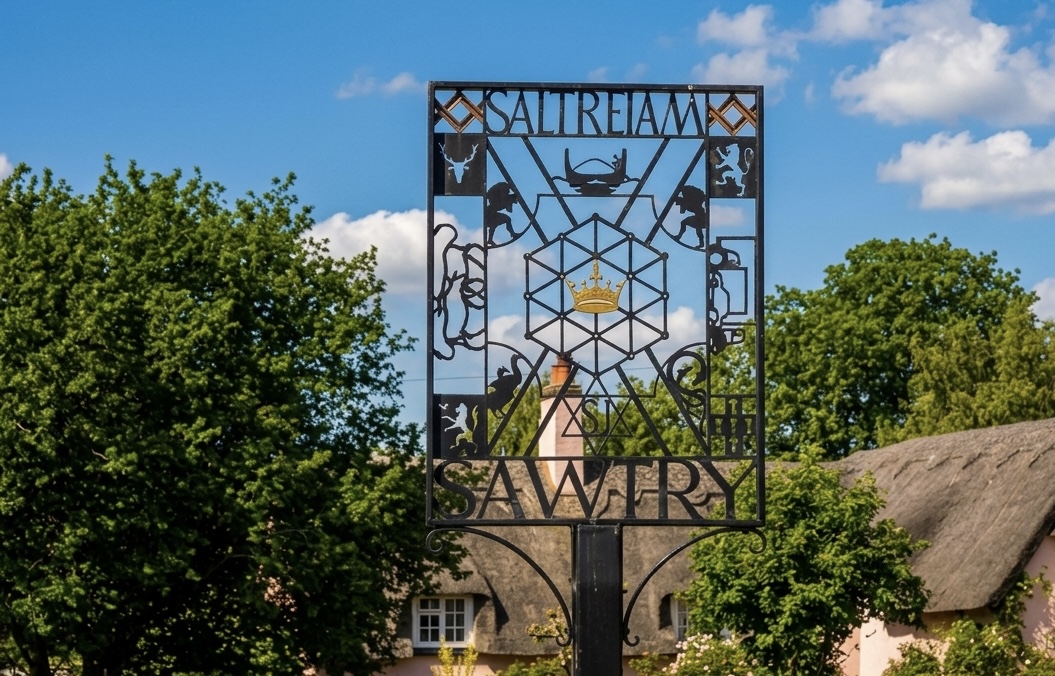 Historic Sawtry village in Cambridgeshire
